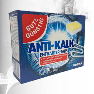 Anti-kalk Tablete antikalcar pt masine de spalat 51tabs
