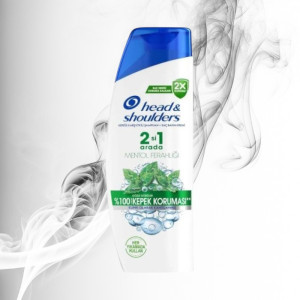 Head & Shoulders Şampuan Mentol Ferahlığı 2si1 Arada 330 Ml