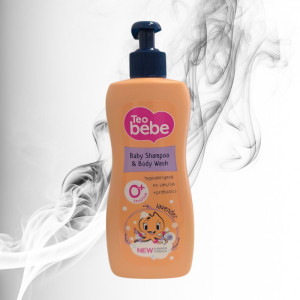 Teo Bebe sampon-gel de dus 400ml Lavender