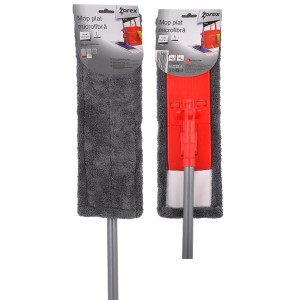 Zorex Pro Mop Plat Microfibra cu Coada Telescopica 