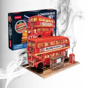 3D Puzzle "Autobuz Londonez cu 2 etaje" 161el